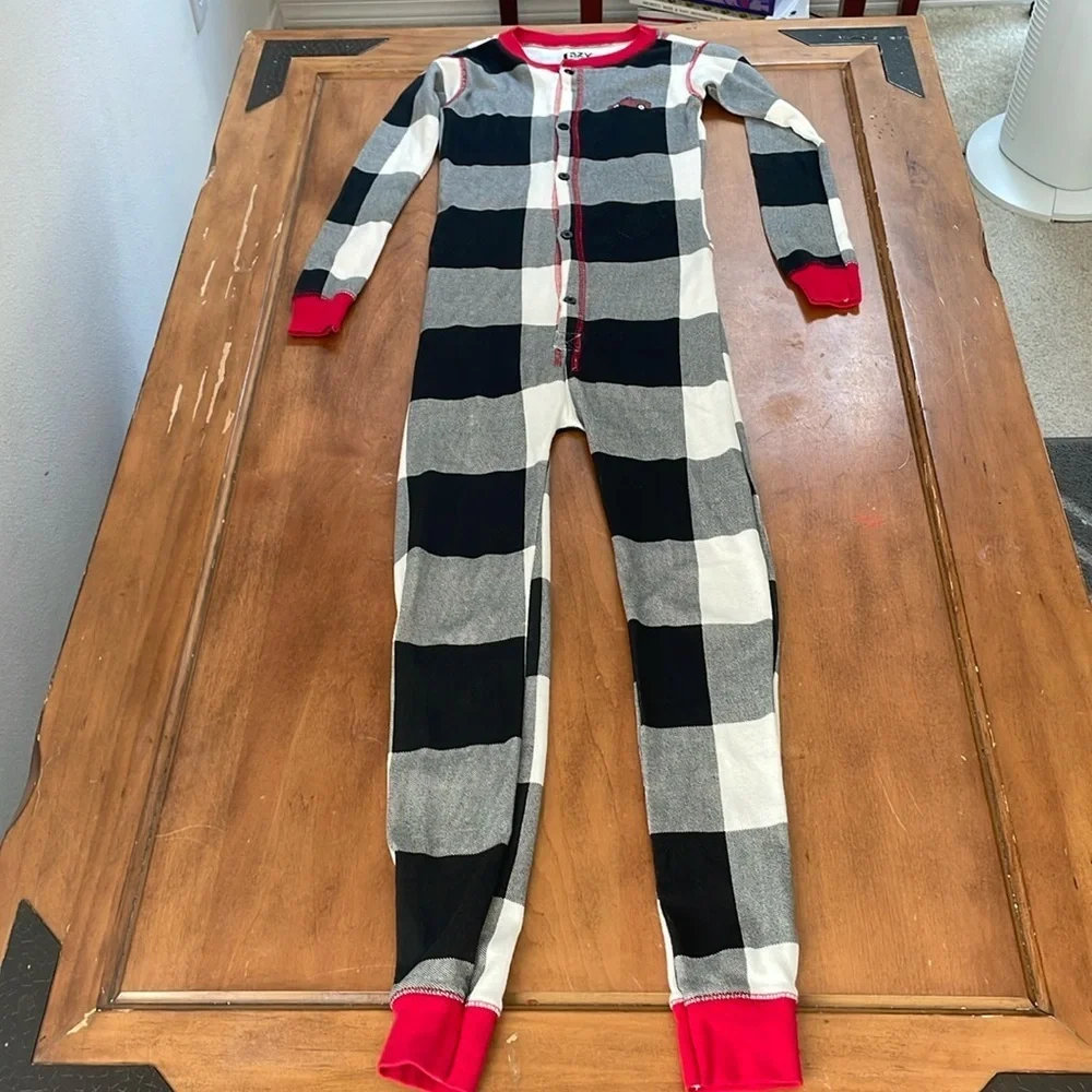Lazy One Flap Jack Pajamas Size Small